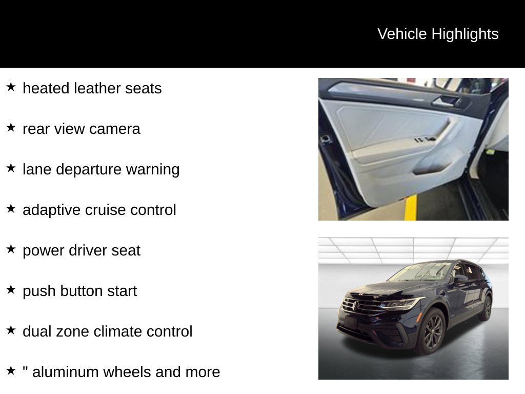 2024 Volkswagen Tiguan 2.0T SE