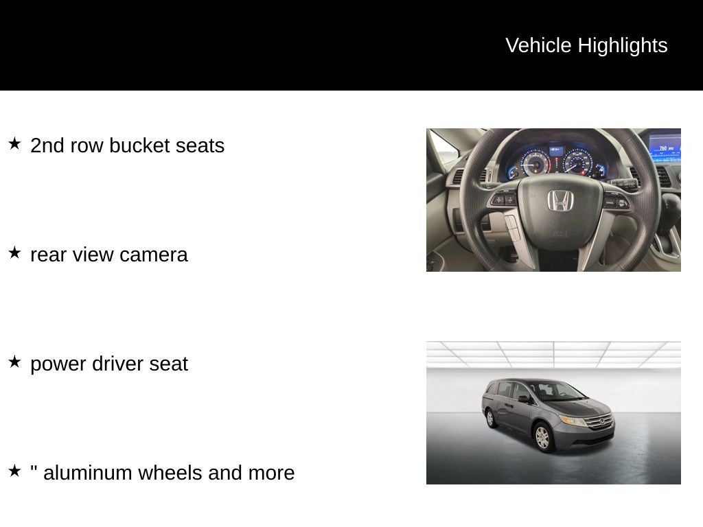 2013 Honda Odyssey LX