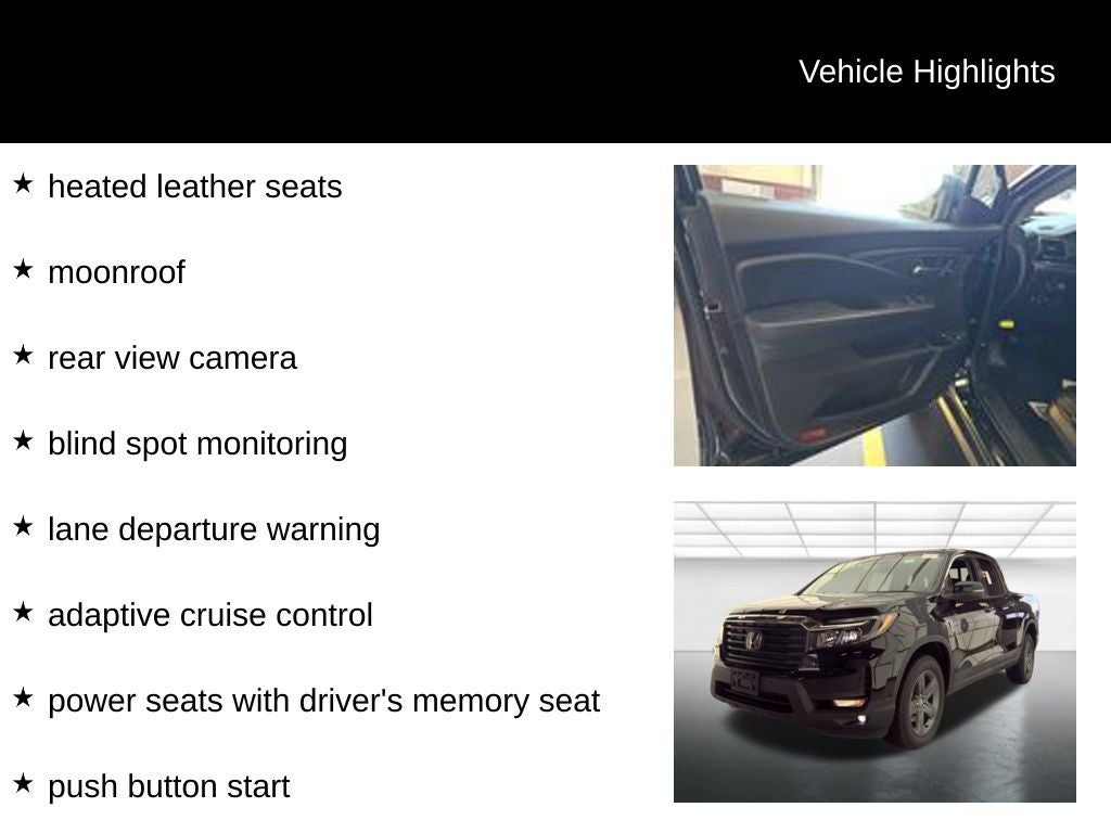 2023 Honda Ridgeline RTL