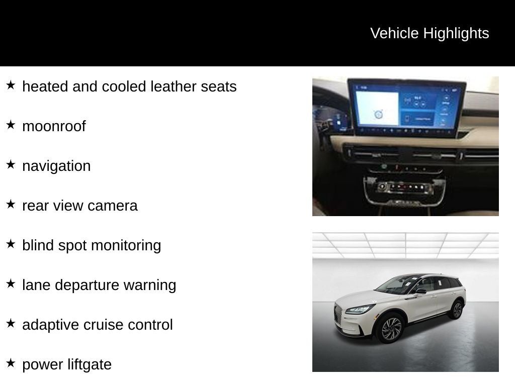 2023 Lincoln Corsair Standard