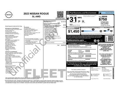 2023 Nissan Rogue SL SL
