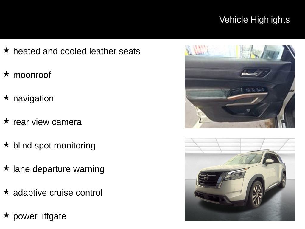 2024 Nissan Pathfinder Platinum
