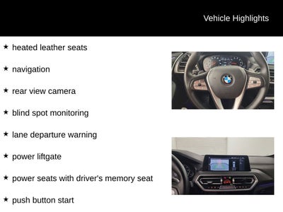 2022 BMW X3 xDrive30i