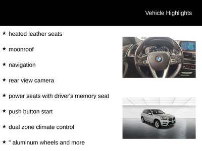 2019 BMW X3 xDrive30i