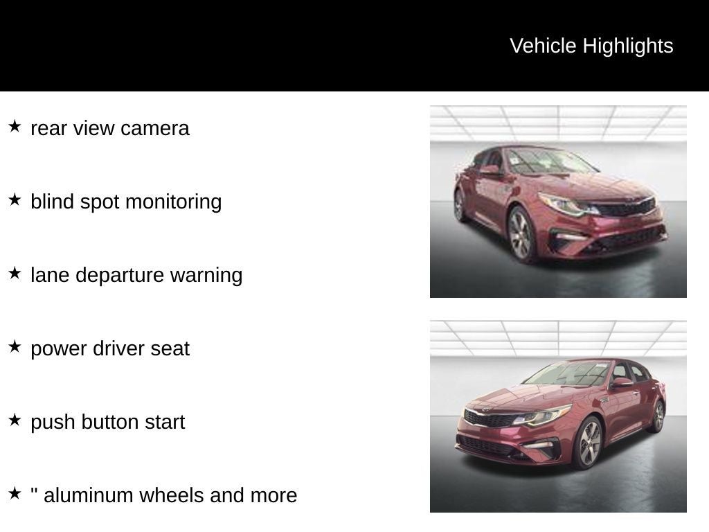 2020 Kia Optima S
