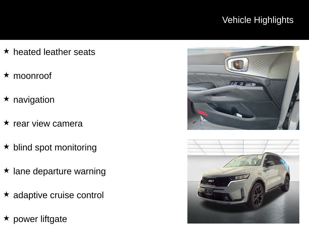 2023 Kia Sorento SX