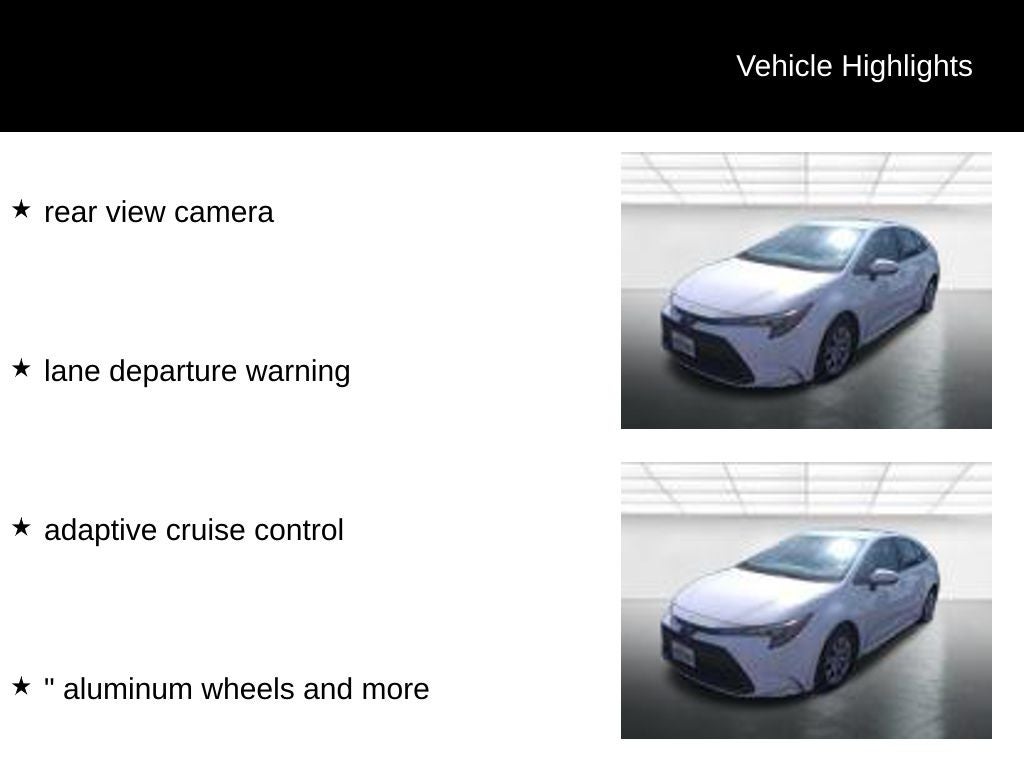 2024 Toyota Corolla LE