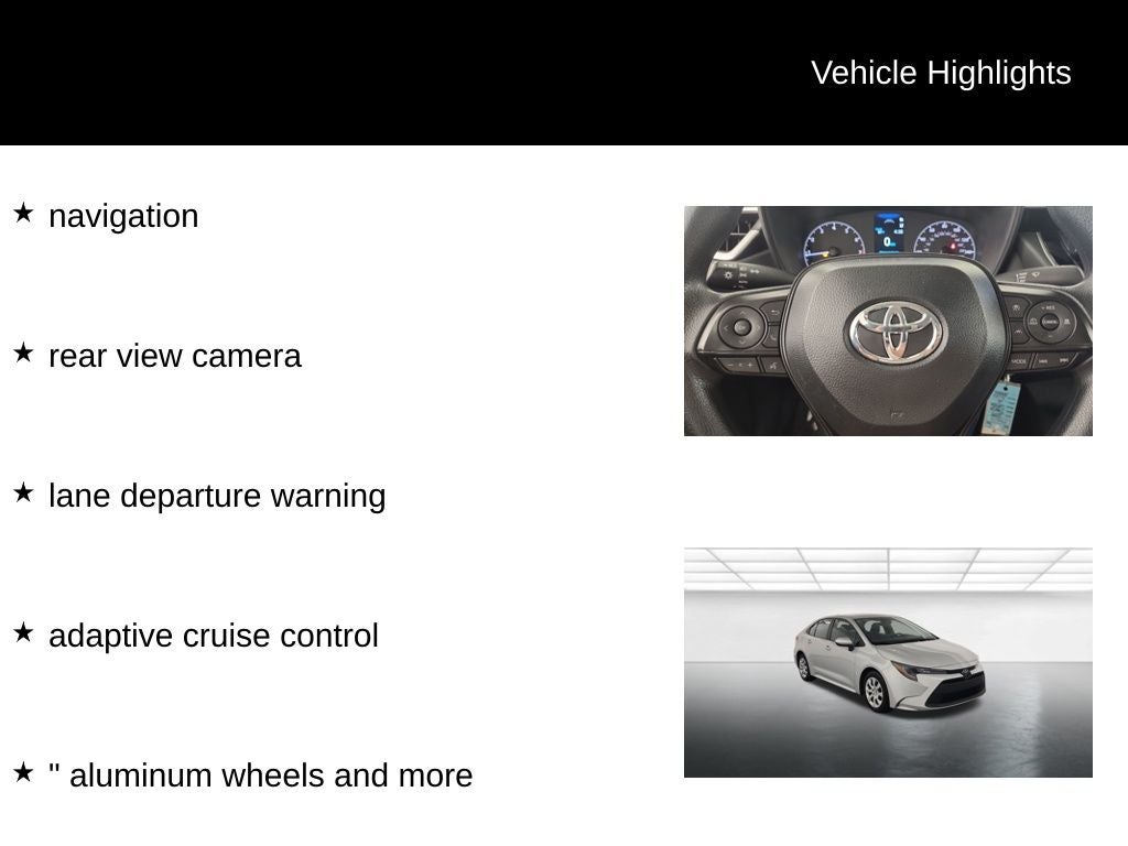 2024 Toyota Corolla LE