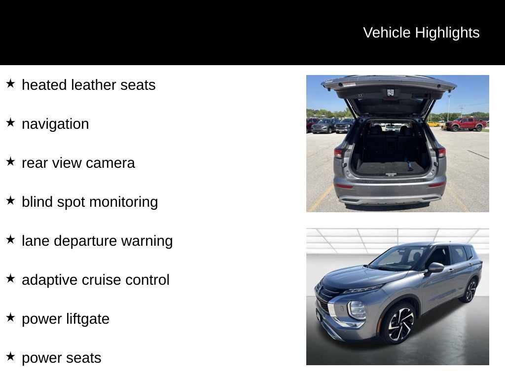 2023 Mitsubishi Outlander SE Special Edition