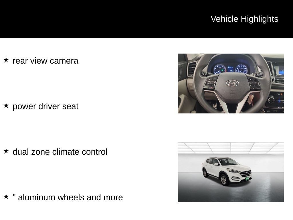 2017 Hyundai Tucson SE