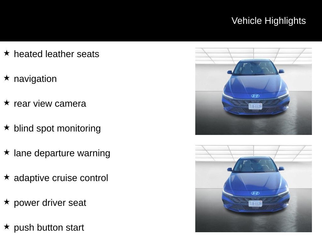 2024 Hyundai Elantra Limited