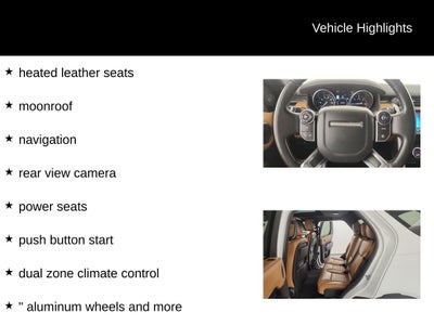 2017 Land Rover Discovery HSE Luxury