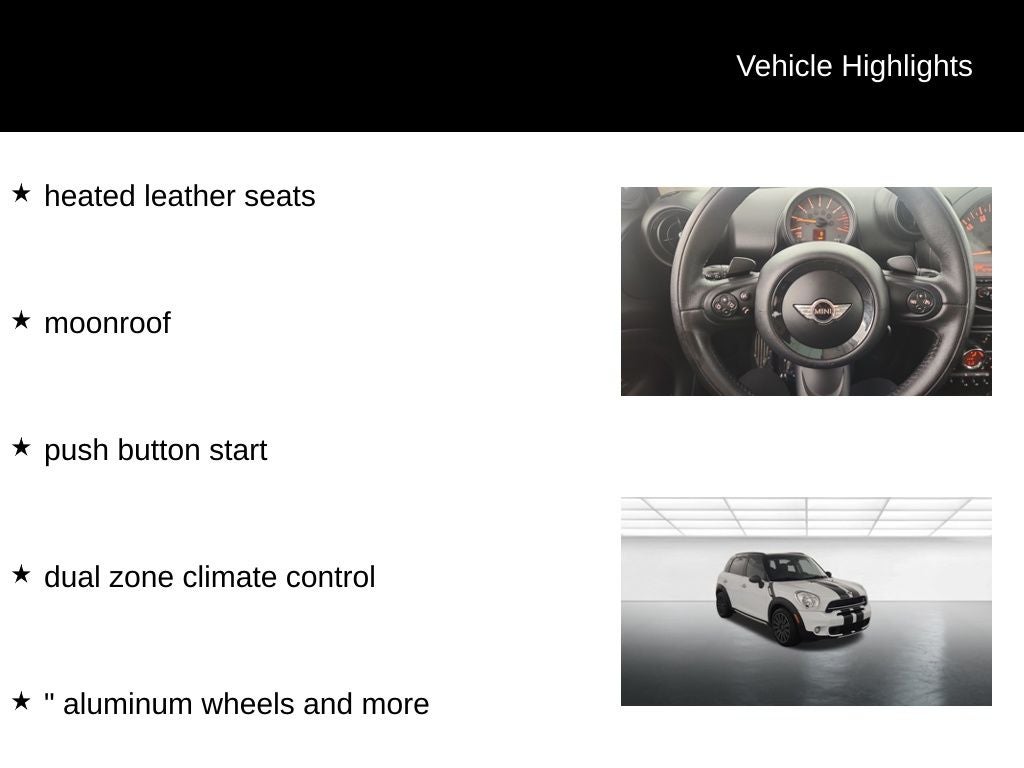 2015 MINI Cooper S Countryman Base