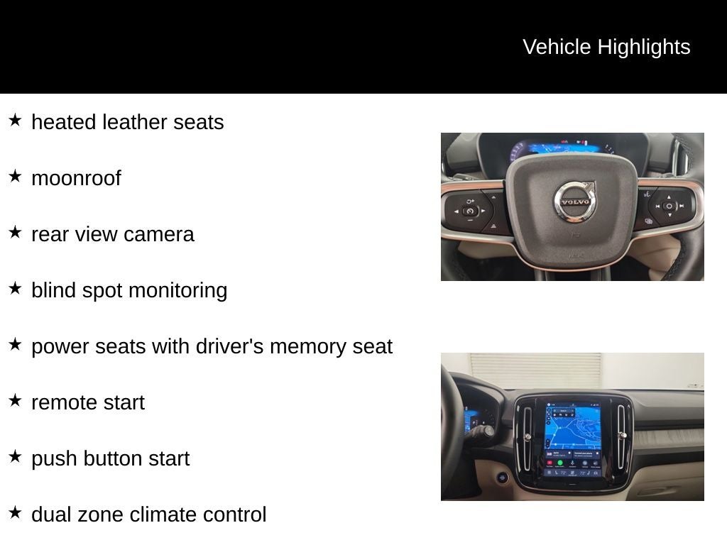 2024 Volvo XC40 B5 Plus Bright Theme