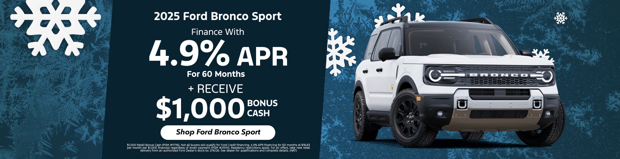 2025 Ford Bronco Sport