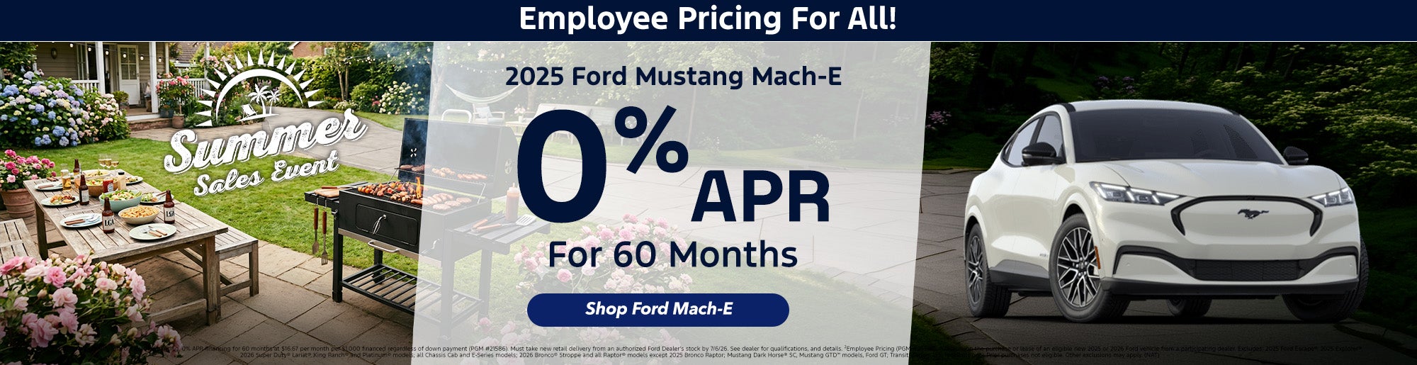 4.9% APR on 2026 Ford Mach-E