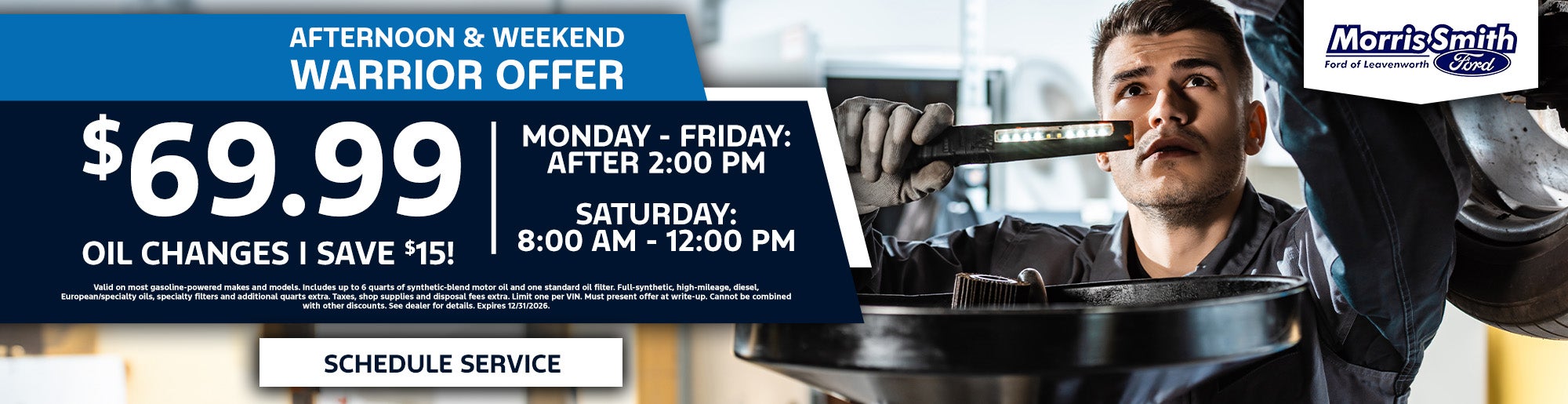 Oil Change Offer 